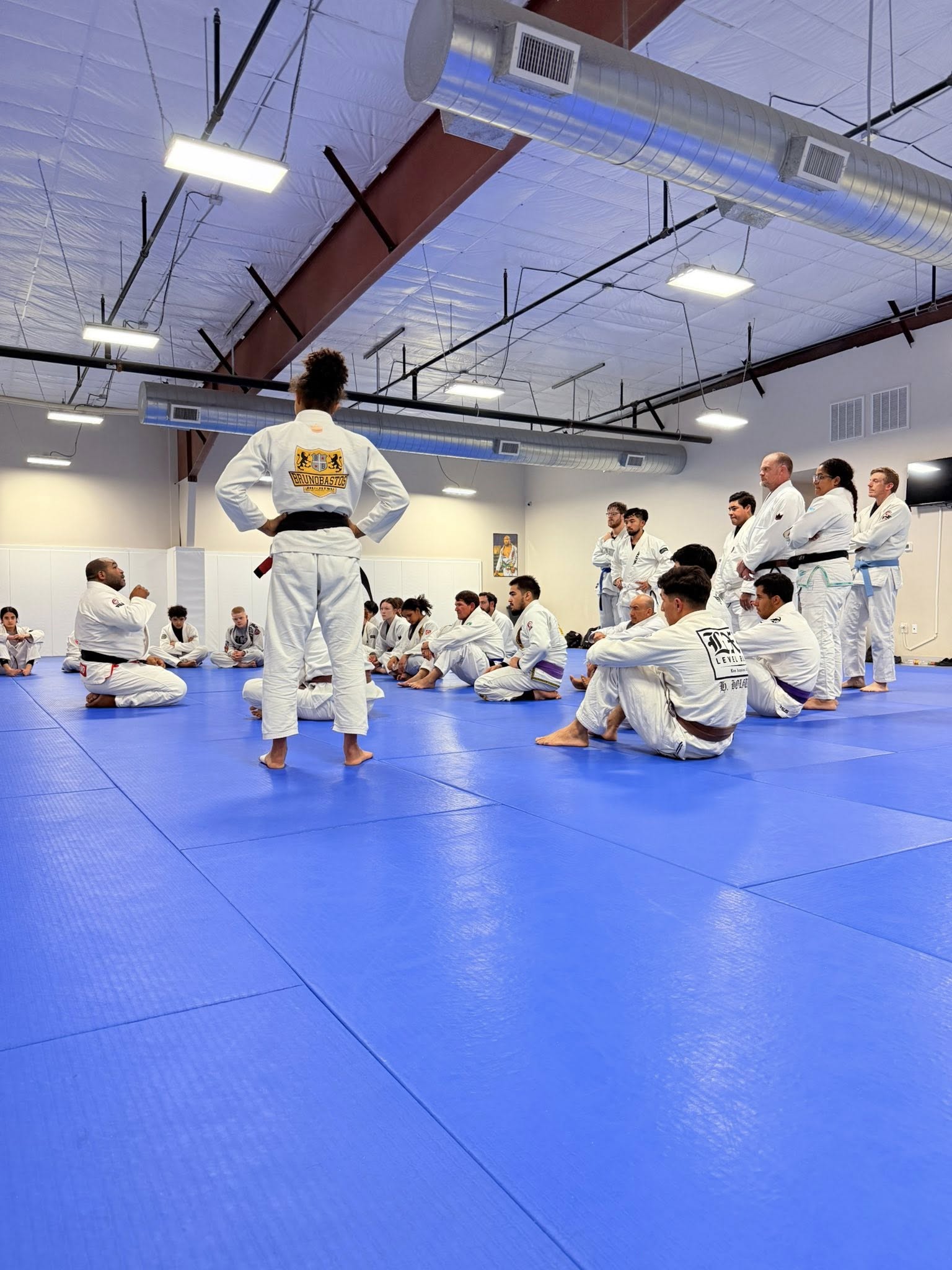 Bastos BJJ Midland academy group photo